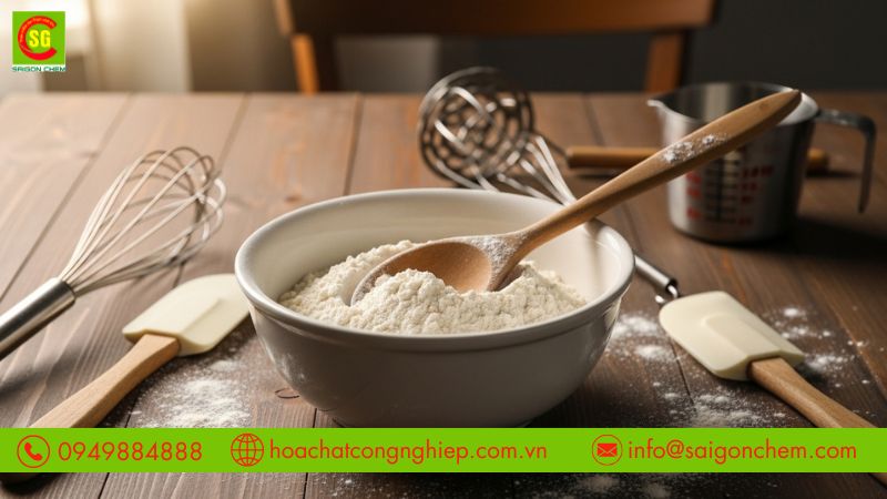 Cách sử dụng tinh bột tàn mì đúng kỹ thuật