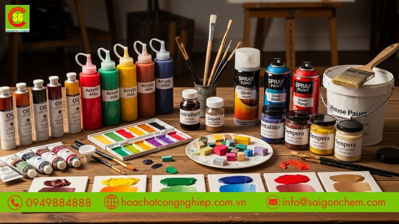 Sử dụng acetone trong sản xuất sơn đ&uacute;ng c&aacute;ch để đảm bảo chất lượng