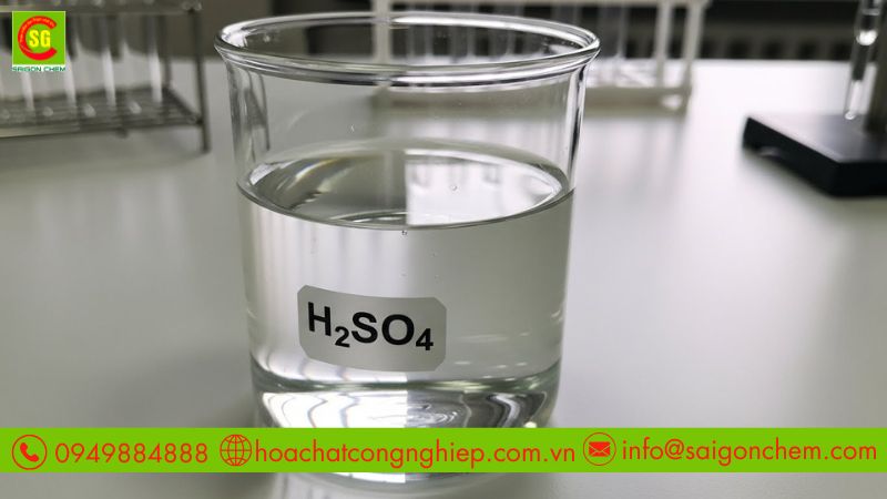 Kh&ocirc;ng tu&acirc;n thủ quy tắc tăng nguy cơ của acid sulphuric c&oacute; độc hại kh&ocirc;ng