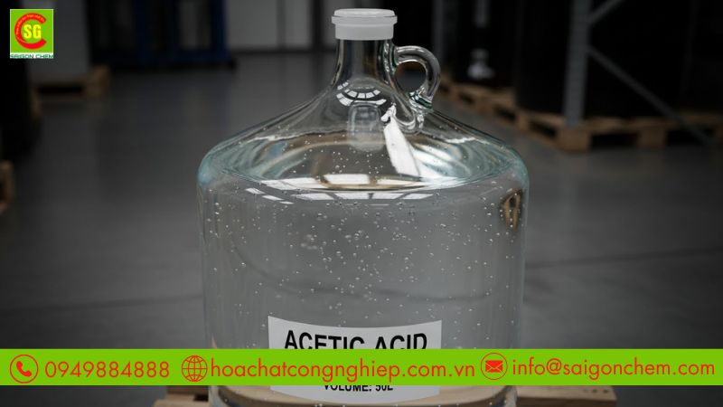 T&aacute;c hại khi d&ugrave;ng sai acid axetic