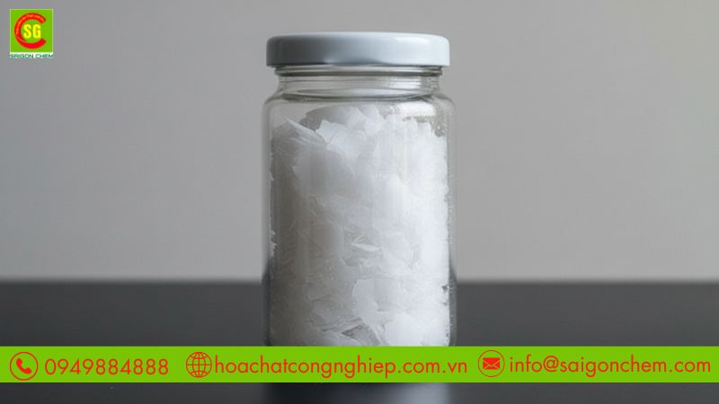 Hít phải bụi xút gây kích ứng đường hô hấp rất mạnh