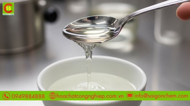 Giấm c&ocirc;ng nghiệp acid axetic sản xuất h&oacute;a chất với độ tinh khiết ổn định