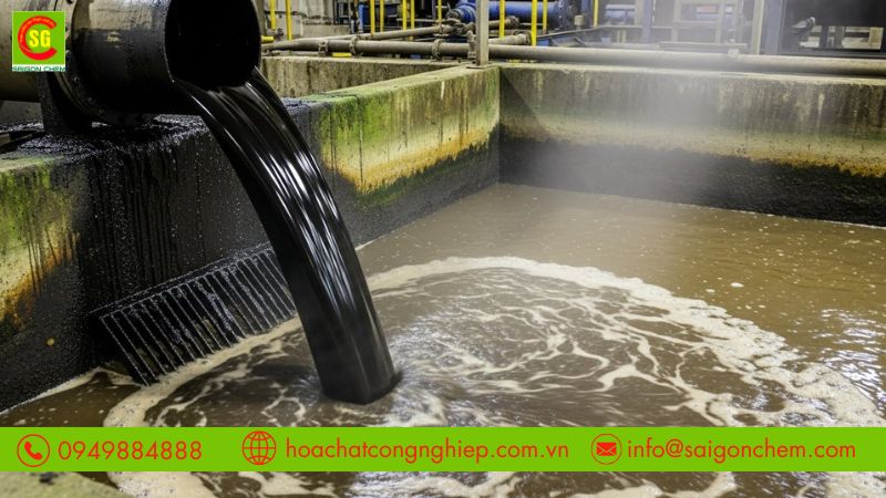 Mật rỉ đường xử l&yacute; nước thải cung cấp carbon, th&uacute;c đẩy vi sinh vật ph&aacute;t triển