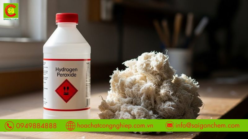 Oxy gi&agrave; c&ocirc;ng nghiệp tẩy trắng bột giấy cho hiệu quả cao, th&acirc;n thiện m&ocirc;i trường