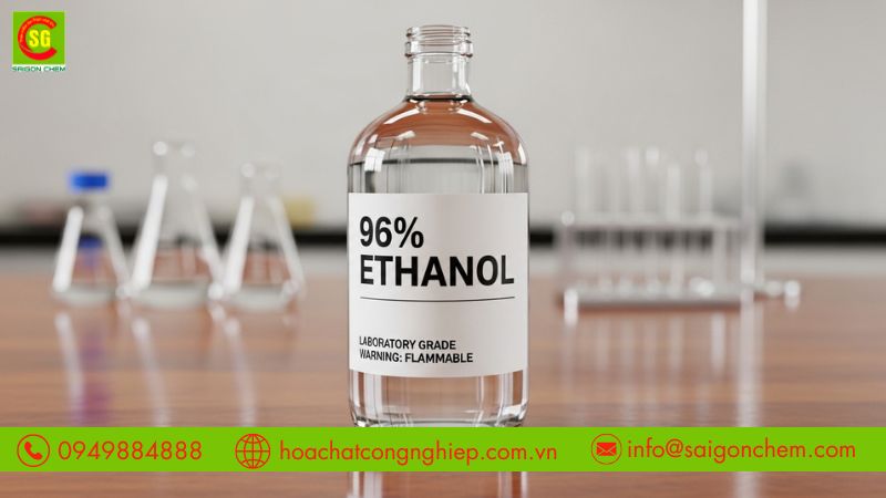 Đ&aacute;nh gi&aacute; đặc t&iacute;nh của cồn ethanol 96 c&oacute; độc kh&ocirc;ng