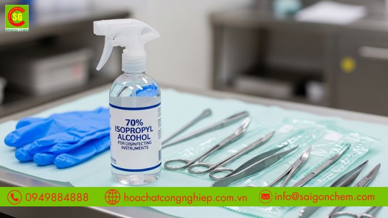 Vai tr&ograve; của nồng độ n&agrave;y trong ti&ecirc;u chuẩn s&aacute;t khuẩn y tế