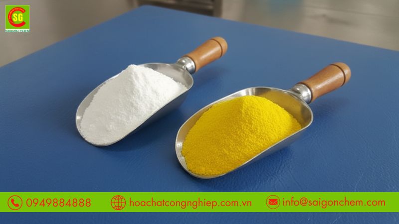 Ho&aacute; chất PAC li&ecirc;n kết hạt keo mạnh mẽ, tăng tốc qu&aacute; tr&igrave;nh lắng