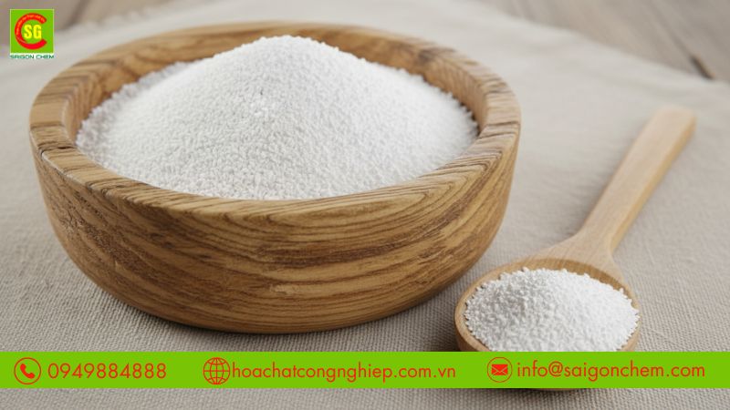 Calcium hypochlorite được d&ugrave;ng l&agrave;m chất chống tạo rong r&ecirc;u theo chu kỳ định kỳ