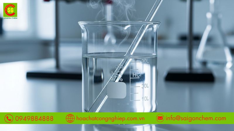 Acid clohydric l&agrave; g&igrave; được x&aacute;c định qua nh&oacute;m axit v&ocirc; cơ mạnh