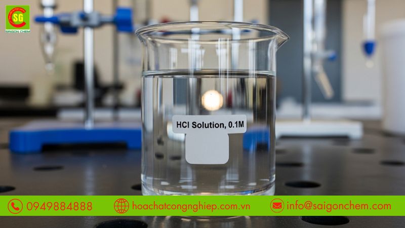Phạm vi ứng dụng cho thấy acid clohydric th&iacute;ch hợp ở nhiều lĩnh vực