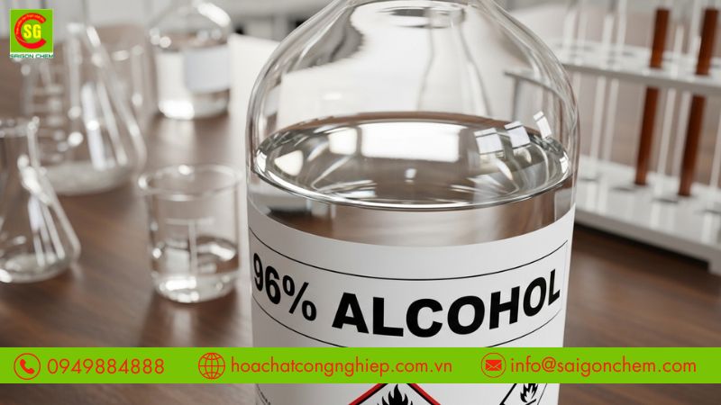 Lưu &yacute; sử dụng v&agrave; bảo quản cồn 96 an to&agrave;n