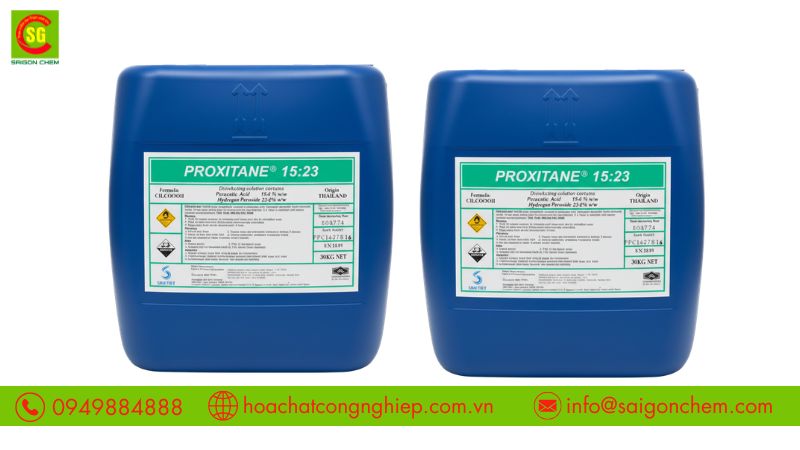Chất diệt khuẩn Proxitane 15:23 và khả năng kiểm soát vi sinh trong thực tế