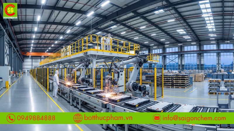 Acid formic công dụng trong quy trình sản xuất công nghiệp