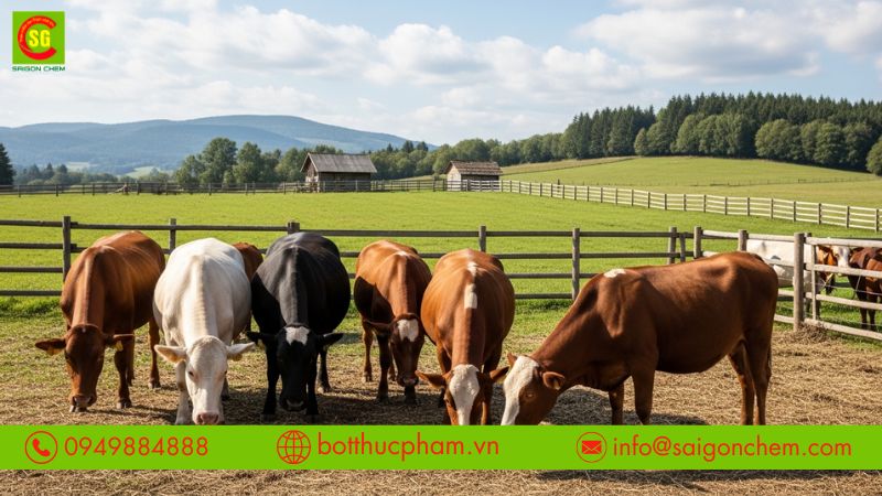 Acid formic ứng dụng trong chăn nuôi