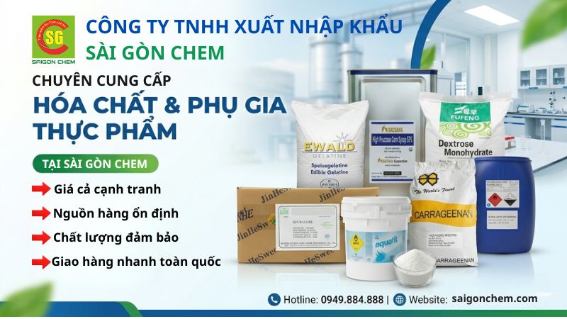 Mua h&oacute;a chất xử l&yacute; nước hồ bơi uy t&iacute;n tại S&agrave;i G&ograve;n Chem