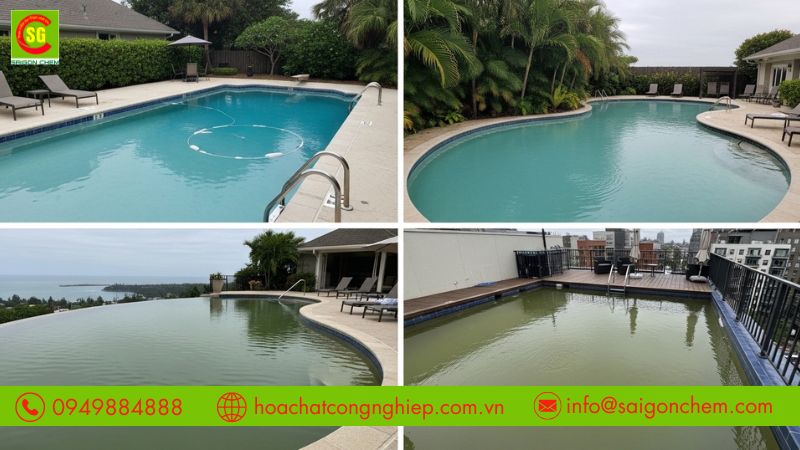 H&oacute;a chất k&eacute;m g&acirc;y đục nước v&agrave; ảnh hưởng sức khỏe