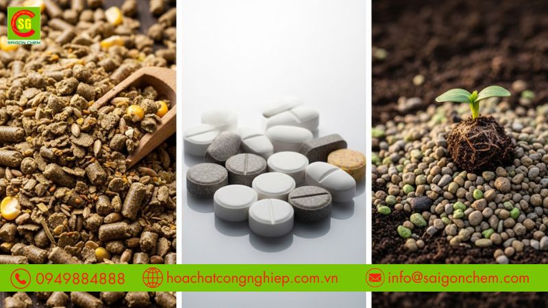 Ứng dụng dicalcium phosphate trong chăn nuôi dược phẩm công nghiệp