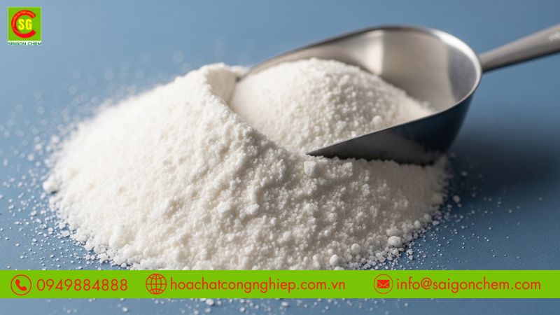 Soda Ash Light dạng bột trắng dễ h&ograve;a tan trong nước