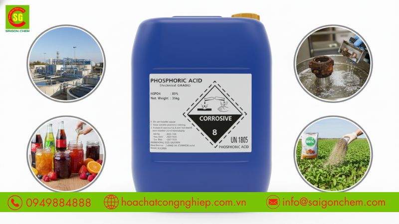 Hướng dẫn sử dụng H3PO4 an to&agrave;n hiệu quả