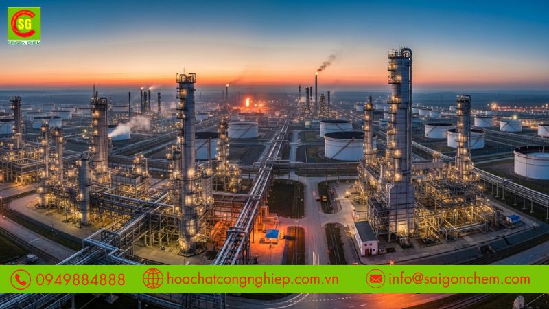 HEC d&ugrave;ng trong dung dịch khoan dầu kh&iacute;