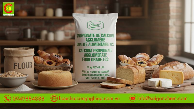 Sử dụng Calcium Propionate đ&uacute;ng liều lượng để đảm bảo an to&agrave;n