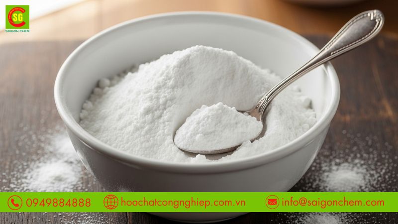 C&ocirc;ng dụng của bột khai gi&uacute;p b&aacute;nh gi&ograve;n xốp v&agrave; nhẹ hơn