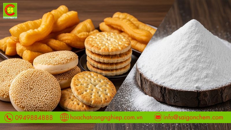 Ứng dụng của bột khai trong sản xuất b&aacute;nh v&agrave; c&ocirc;ng nghiệp