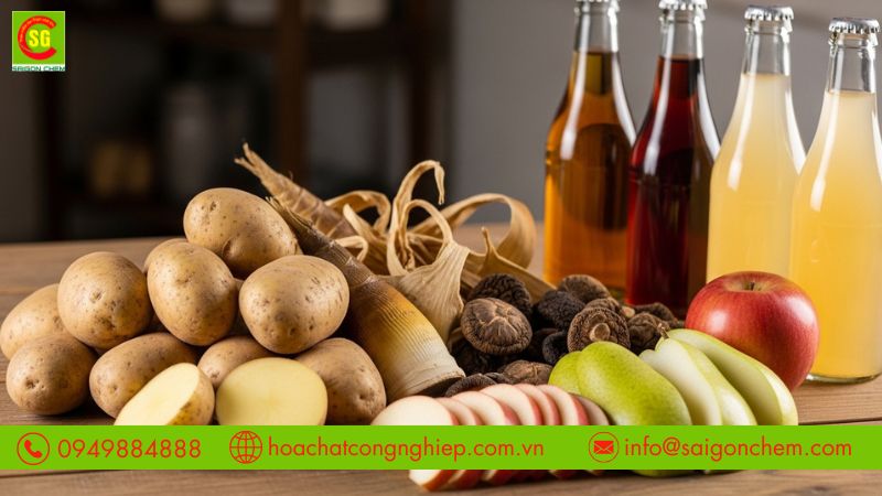 C&ocirc;ng dụng của natri metabisulfit trong giữ m&agrave;u v&agrave; chống oxy h&oacute;a