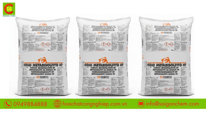 Natri metabisulfit được sử dụng trong bảo quản v&agrave; chế biến thực phẩm