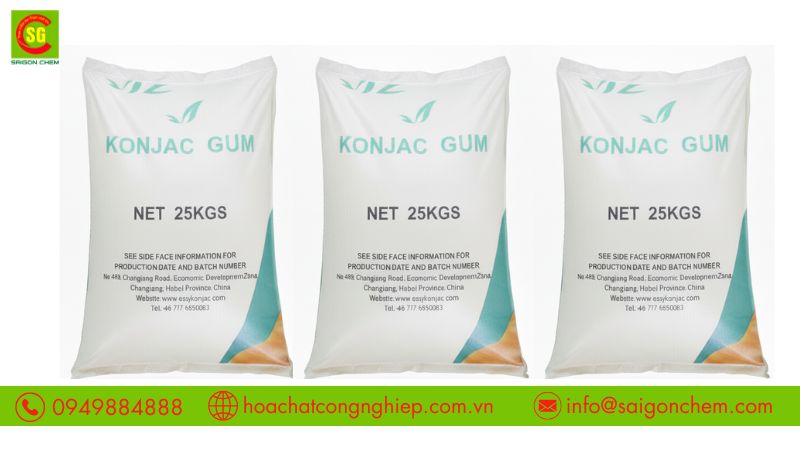 Giới thiệu về phụ gia konjac gum