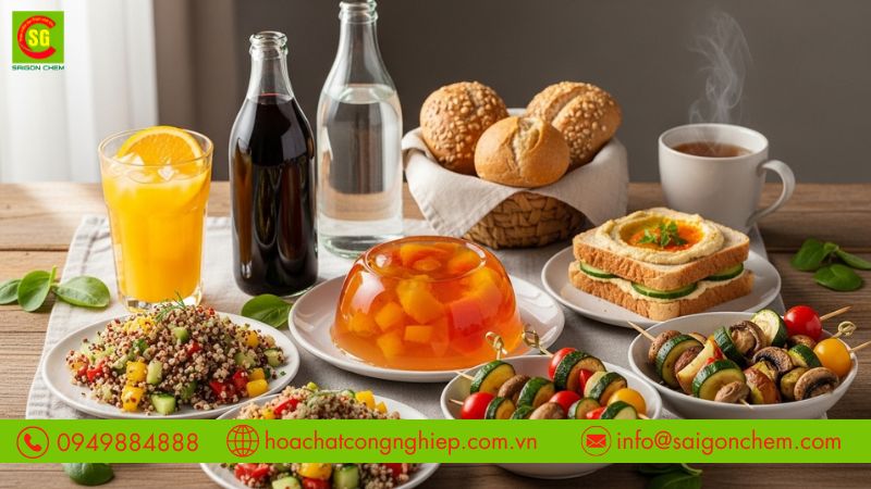 Ứng dụng phổ biến của konjac gum